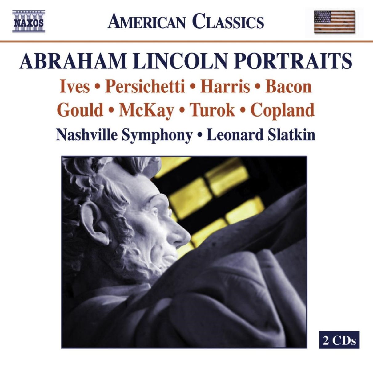 Afbeelding van Nashville Symphony, Leonard Slatkin - Abraham Lincoln Portraits