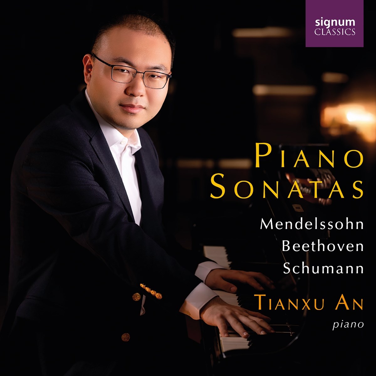 Afbeelding van Tianxu An - Mendelssohn, Beethoven And Schumann Piano Sonatas