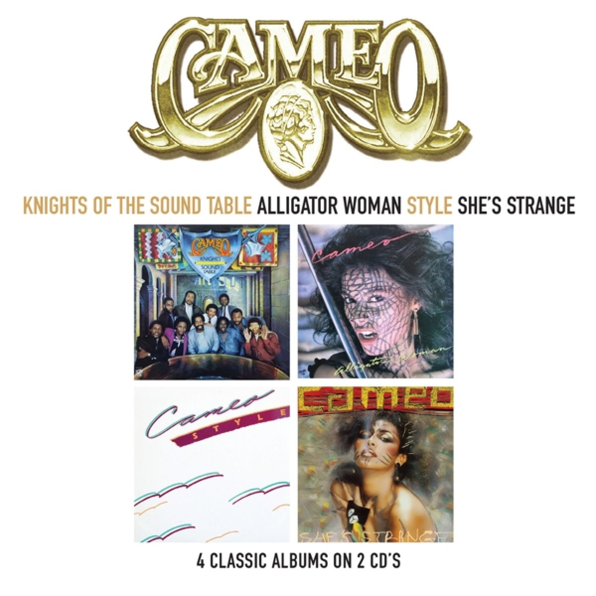 Afbeelding van Cameo - Knights Of The Sound Table / Alligator Woman / Style / She's Strange