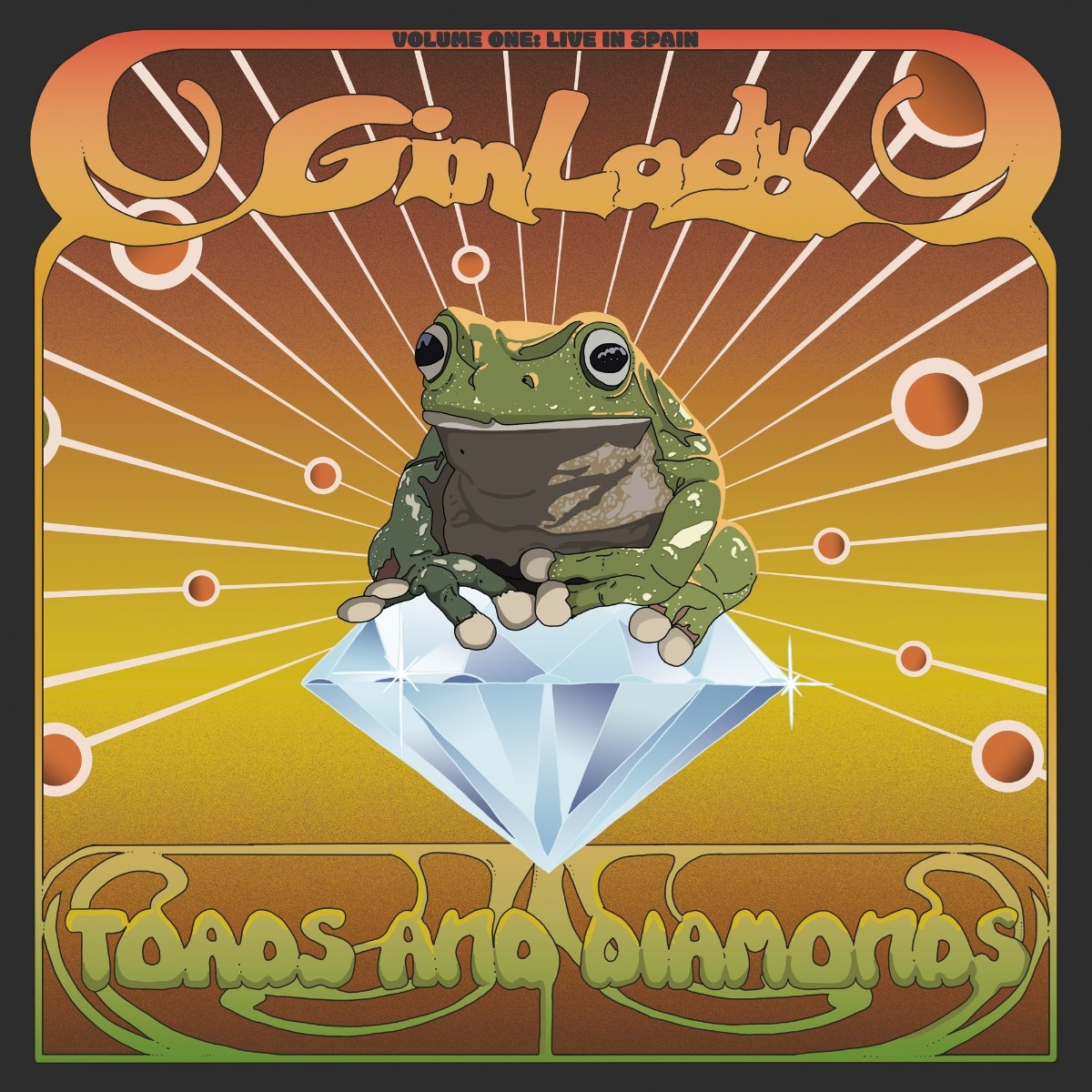 Afbeelding van Gin Lady - Toads & Diamonds Volume One: Live In Spain