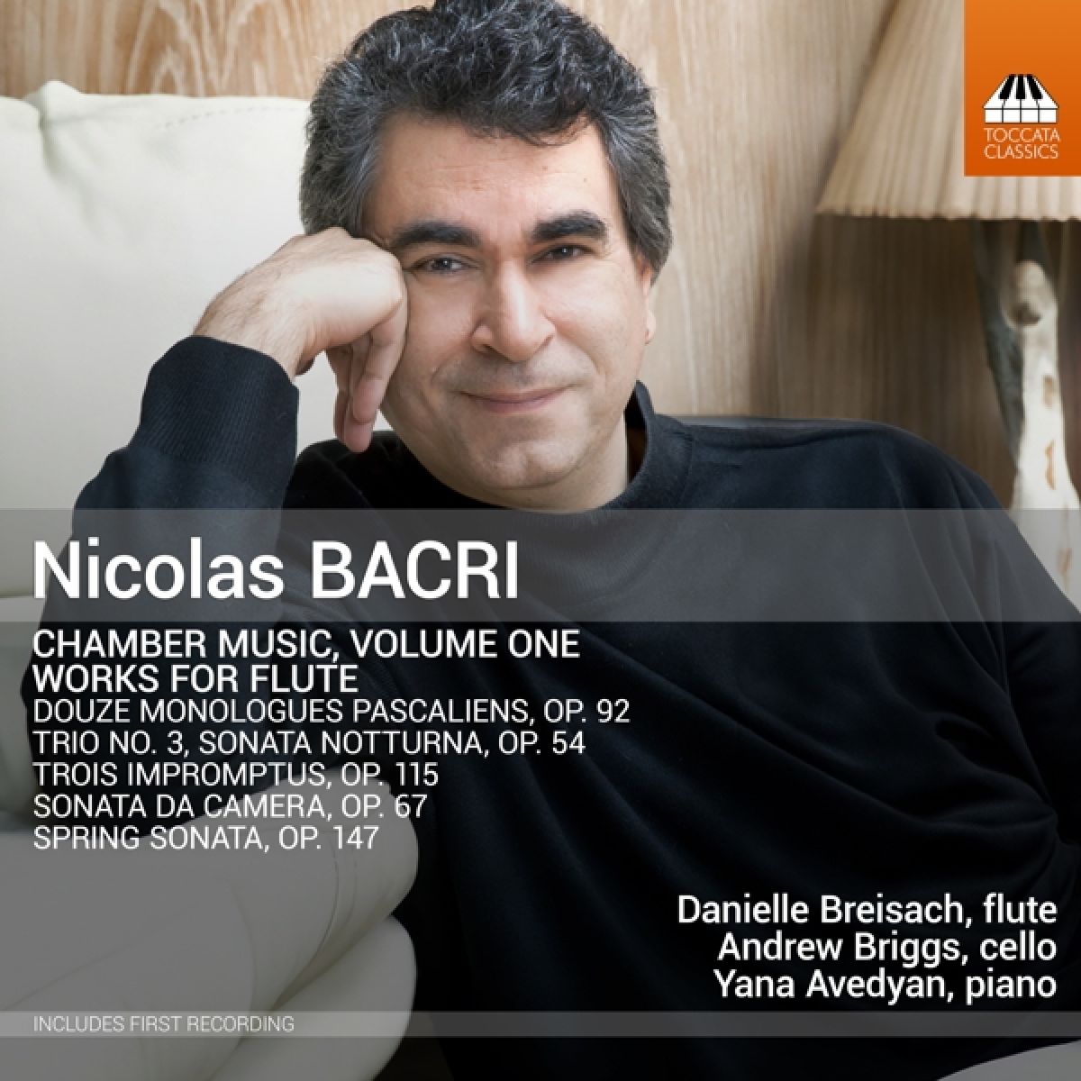 Afbeelding van Danielle Breisach, Yana Avedyan, Andrew Briggs - Barcri: Chamber Music Volume One: Works For Flute