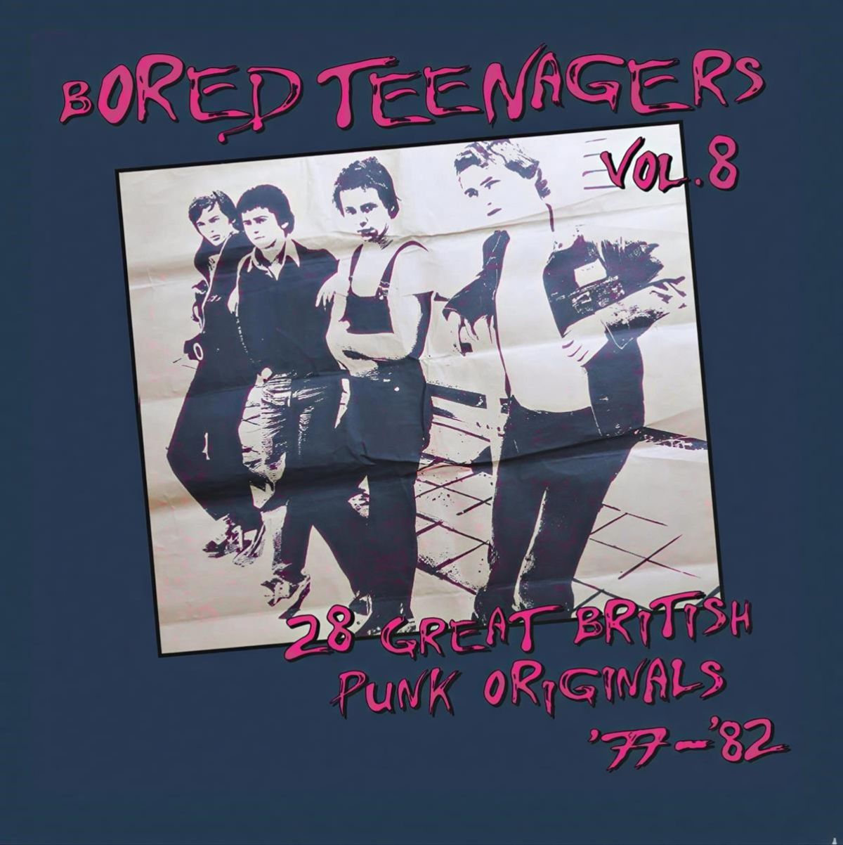 Afbeelding van Various Artists - Bored Teenagers Vol.8: 28 Great British Punk Originals '77-'82