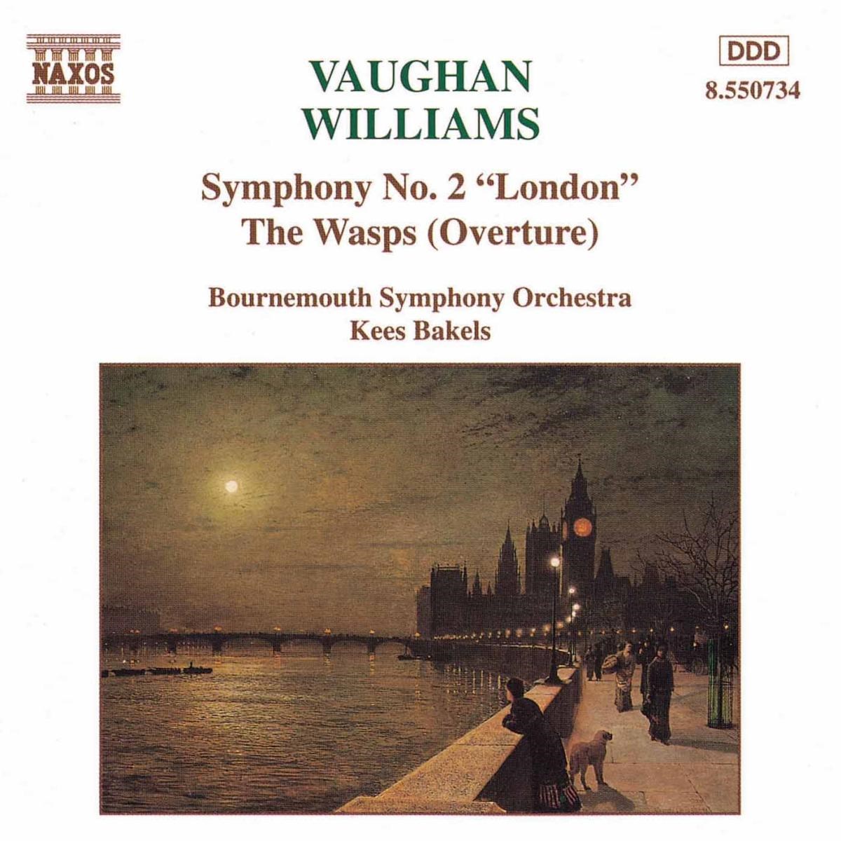 Afbeelding van Bournemouth Symphony Orchestra, Kees Bakels - Vaughan Williams: Symphony 2 | The Wasps