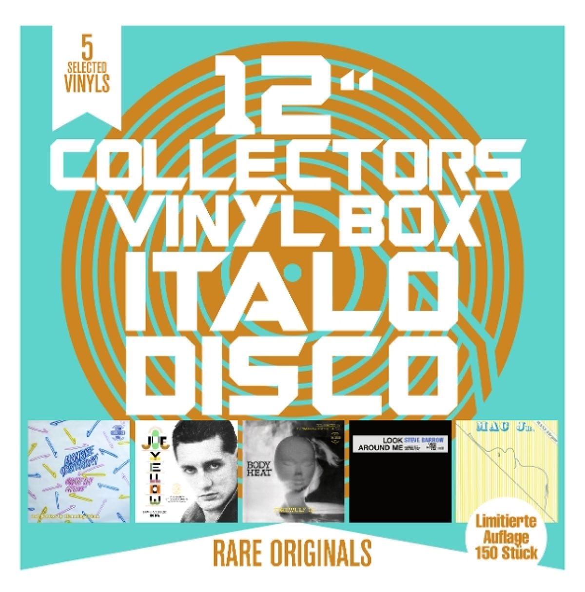 Afbeelding van Fokewulf 190, Joe Yellow & Ma - 12" Collector's Vinyl Box: Italo Disco