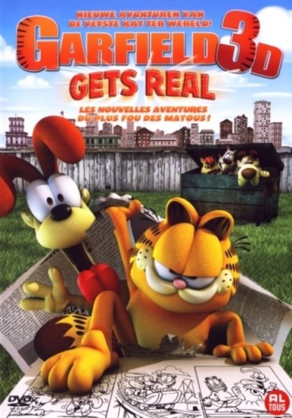 Garfield 3-gets real