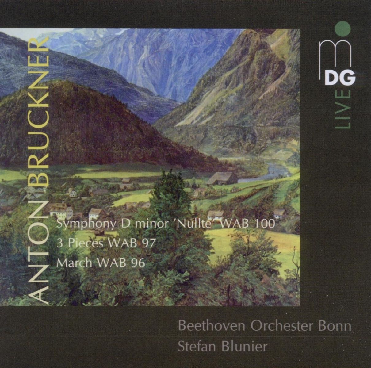 Afbeelding van Beethoven Orchester Bonn, Stefan Blunier - Bruckner: Sinfonie In D-Minor/3 Pieces WAB 97/March WAB 96