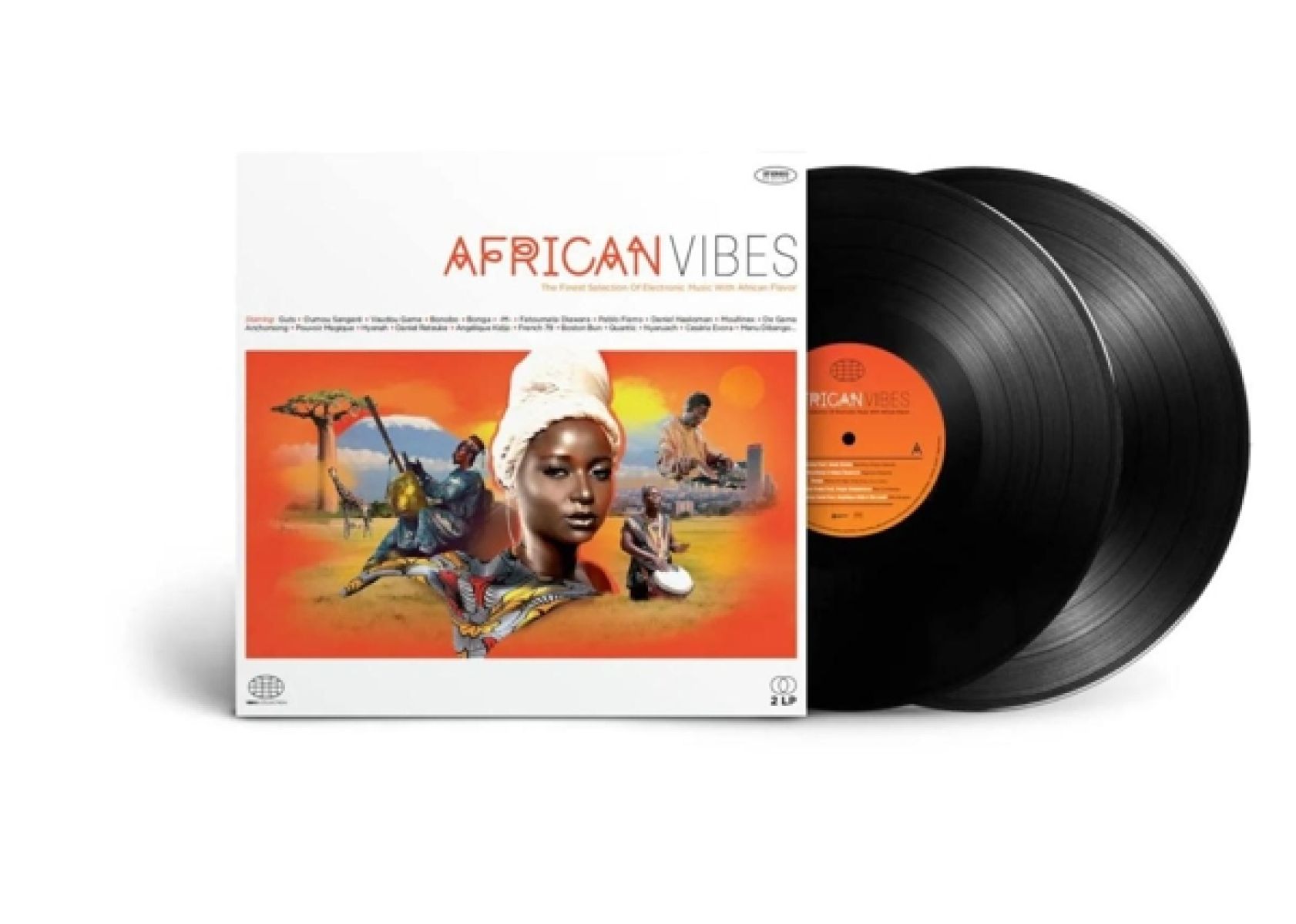 Afbeelding van Various Artists - African Vibes: The Finest Selection Of Electronic Music With African Flavor