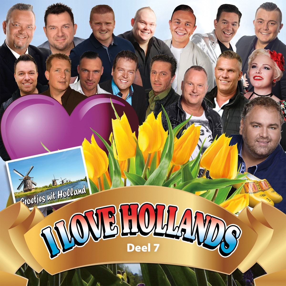 Afbeelding van Various Artists - I Love Hollands Deel 7