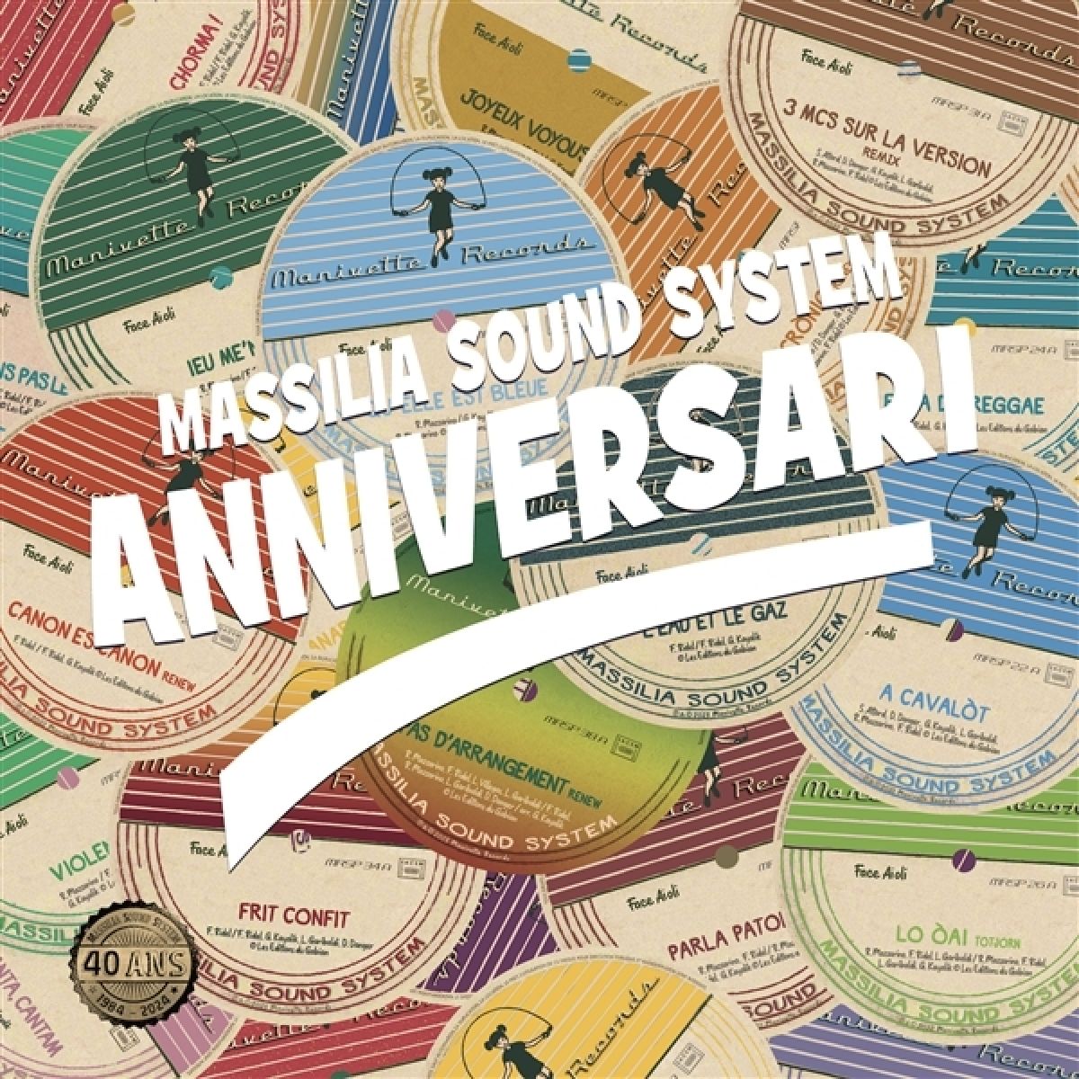Afbeelding van Massilia Sound System - Anniversari 1984-2024