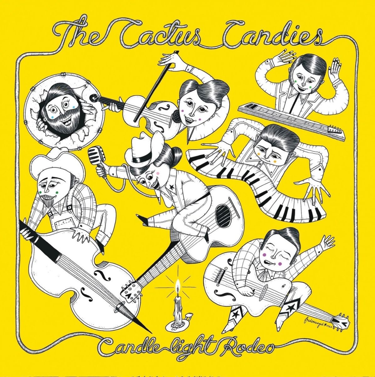 Afbeelding van The Cactus Candies - Candle Light Rodeo