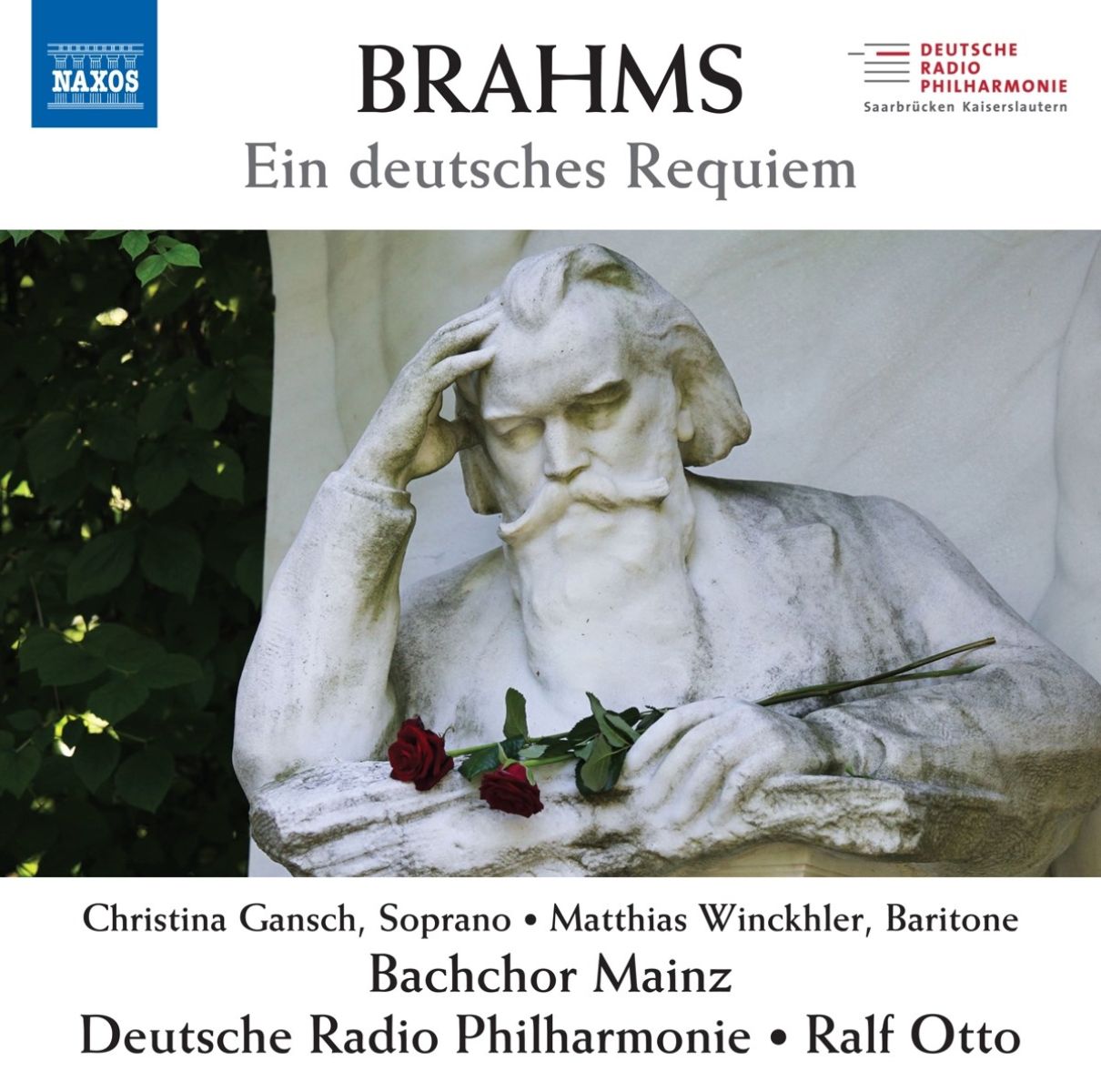 Afbeelding van Matthias Winckhler, Christina Gansch, Deutsche Radio Philharmonie, Ralf Otto - Brahms: Ein Deutsches Requiem, Op. 45