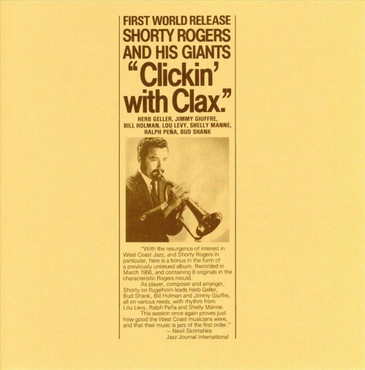 Afbeelding van Shorty Rogers - Clickin' With Clax