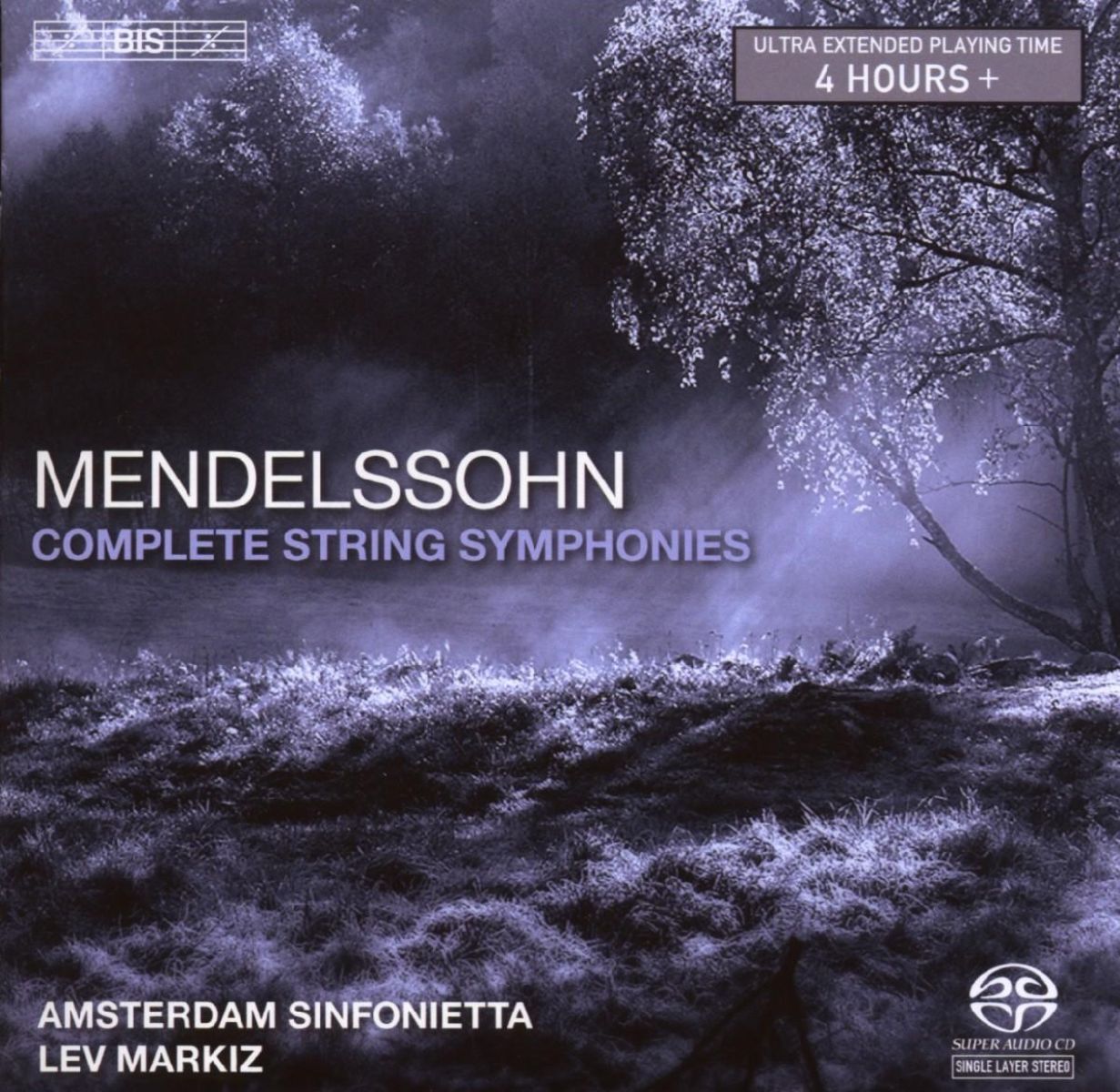 Afbeelding van Amsterdam Sinfonietta, Lev Markiz - Mendelssohn: Complete String Symphonies