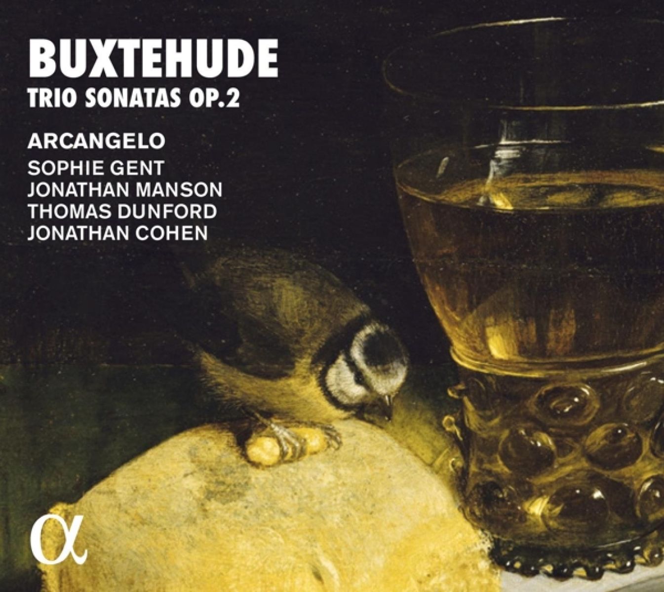 Afbeelding van Arcangelo, Sophie Gent, Jonathan Manson, Thomas Dunford, Jonathan Cohen - Bextehude: Trio Sonatas Op. 2