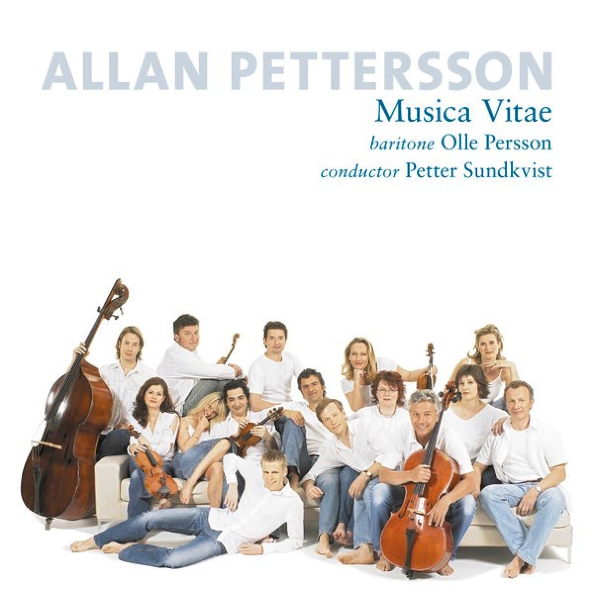 Afbeelding van Olle Persson, Musica Vitae, Petter Sundkvist - Pettersson: Concertos For String Orchestra 1 & 2