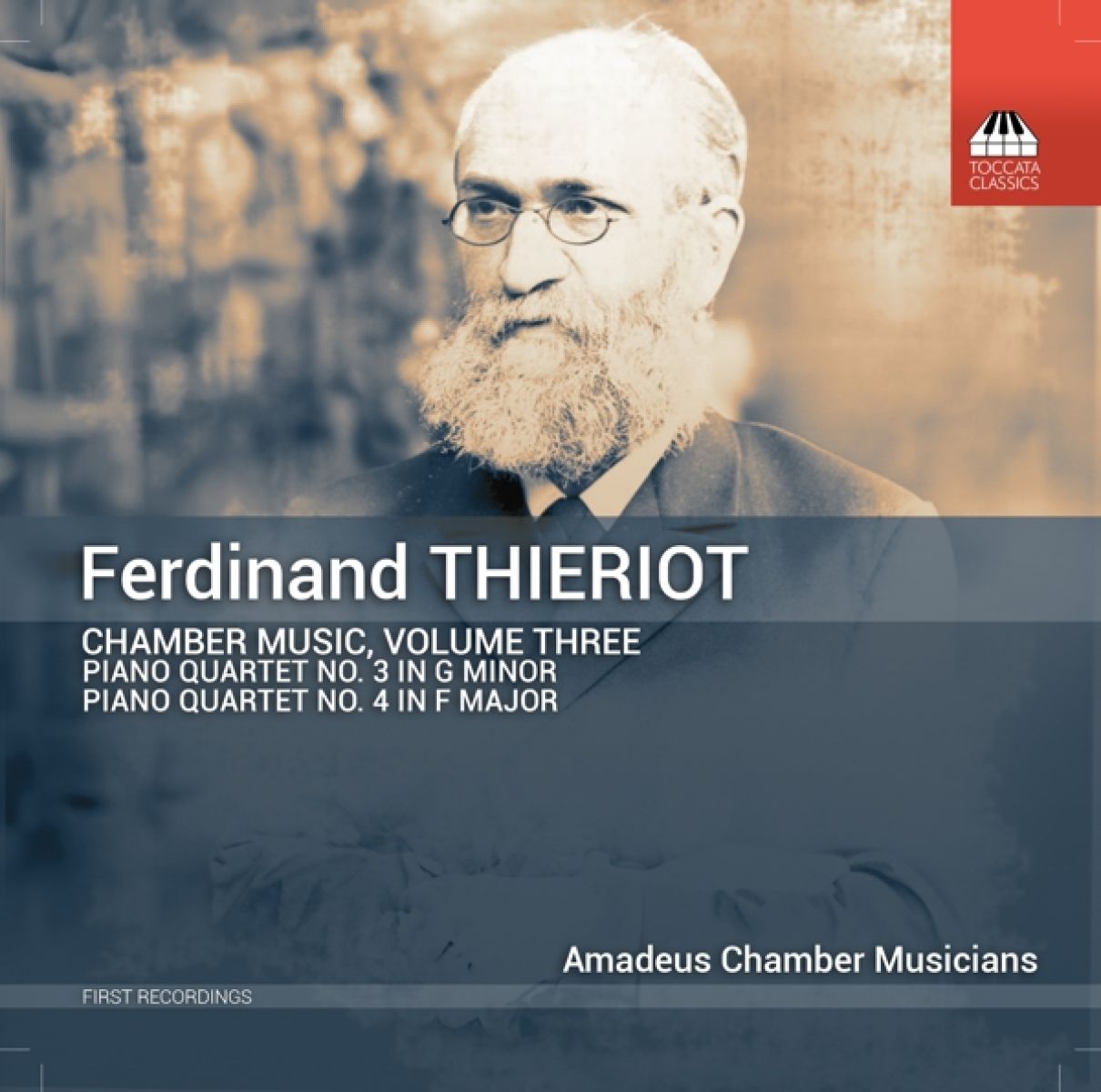 Afbeelding van Amadeus Chamber Musicians - Thieriot: Chamber Music Volume Three