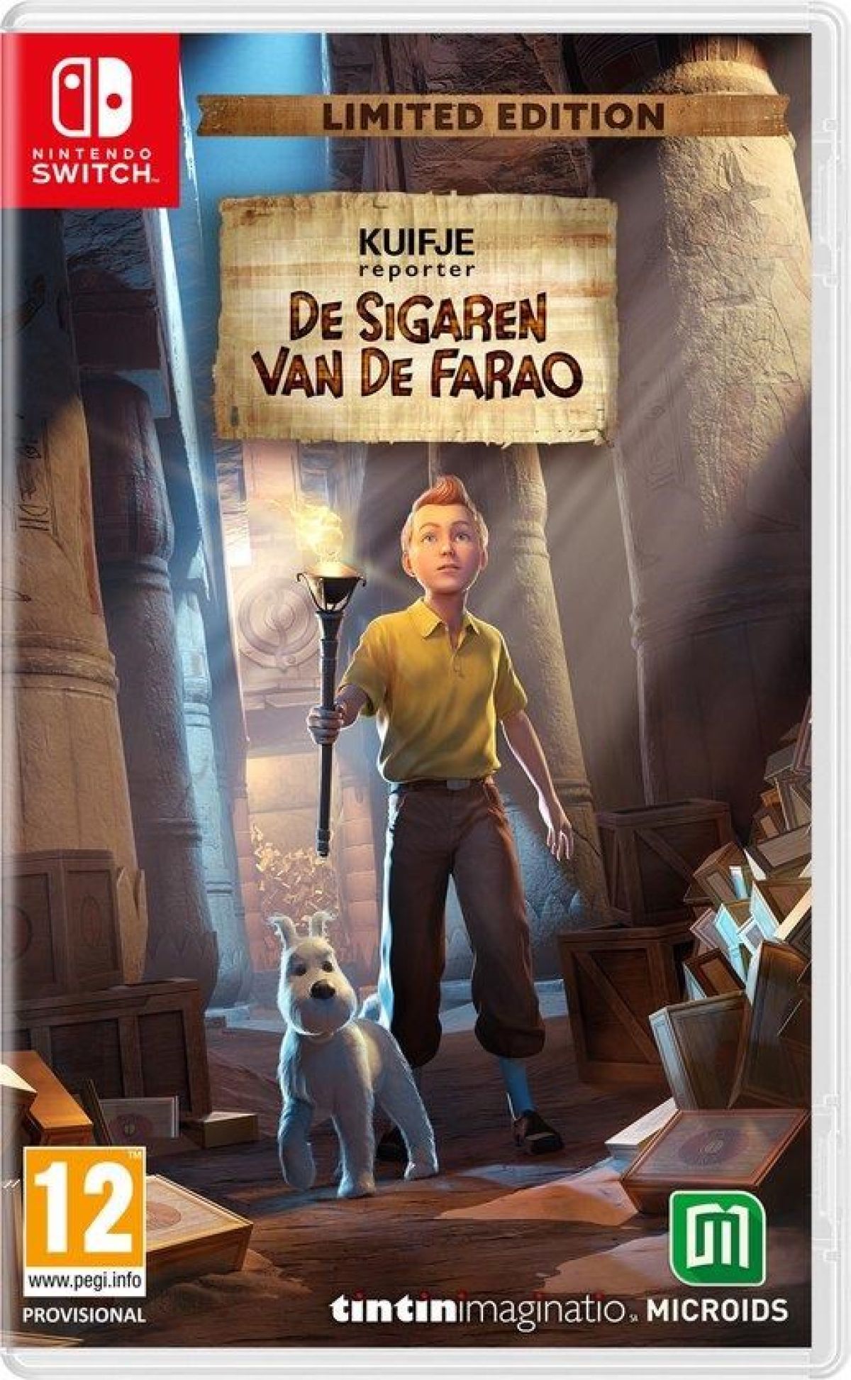Afbeelding van Kuifje Reporter - De Sigaren van de Farao (Limited Edition) 