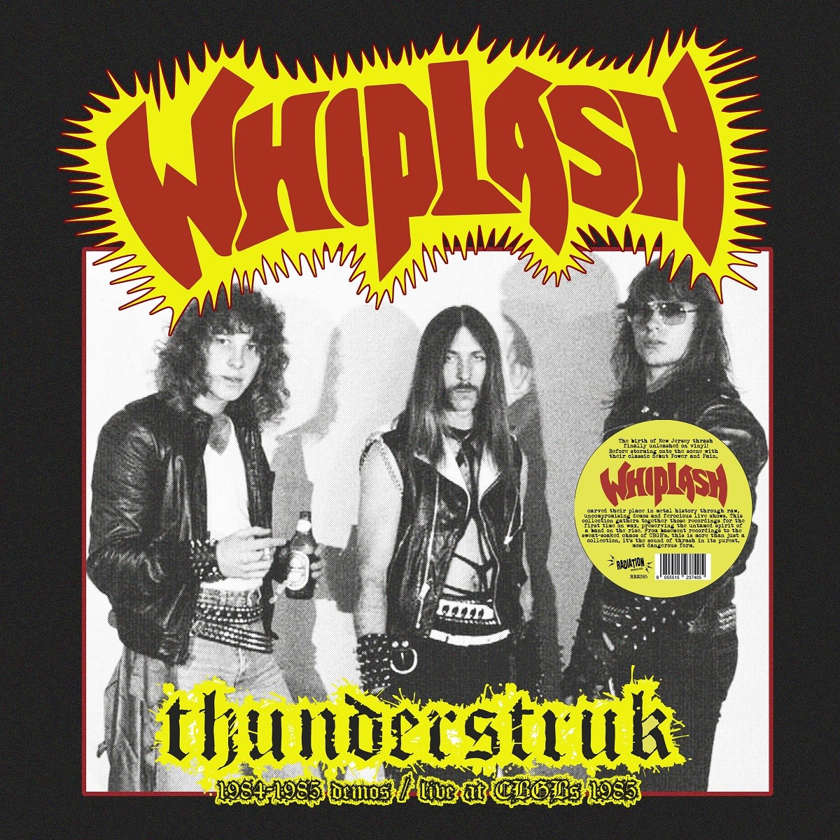 Afbeelding van Whiplash - Thunderstruk: 1984-1985 Demos / Live At CBGB's 1983