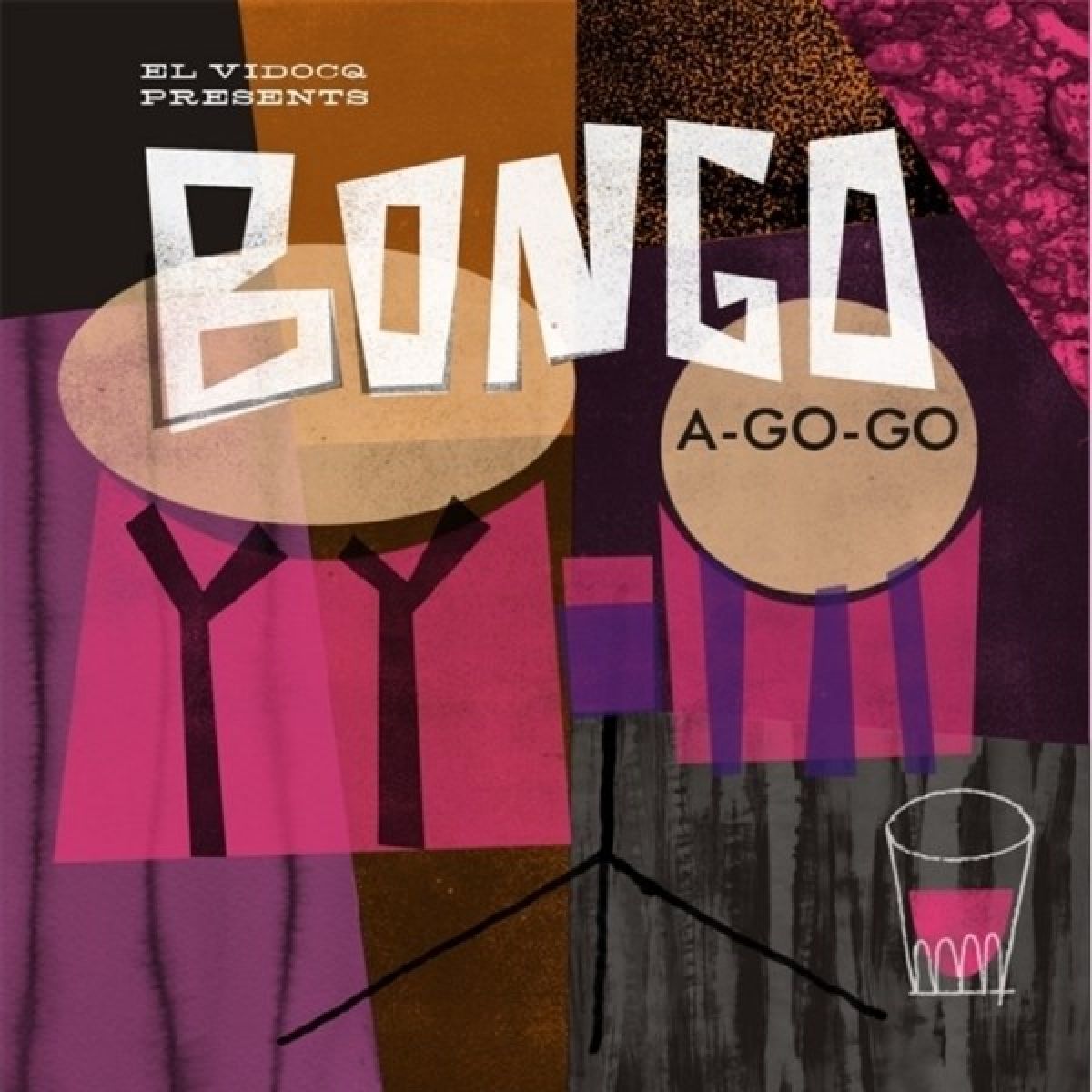 Afbeelding van Various Artists - Bongo A-Go-Go