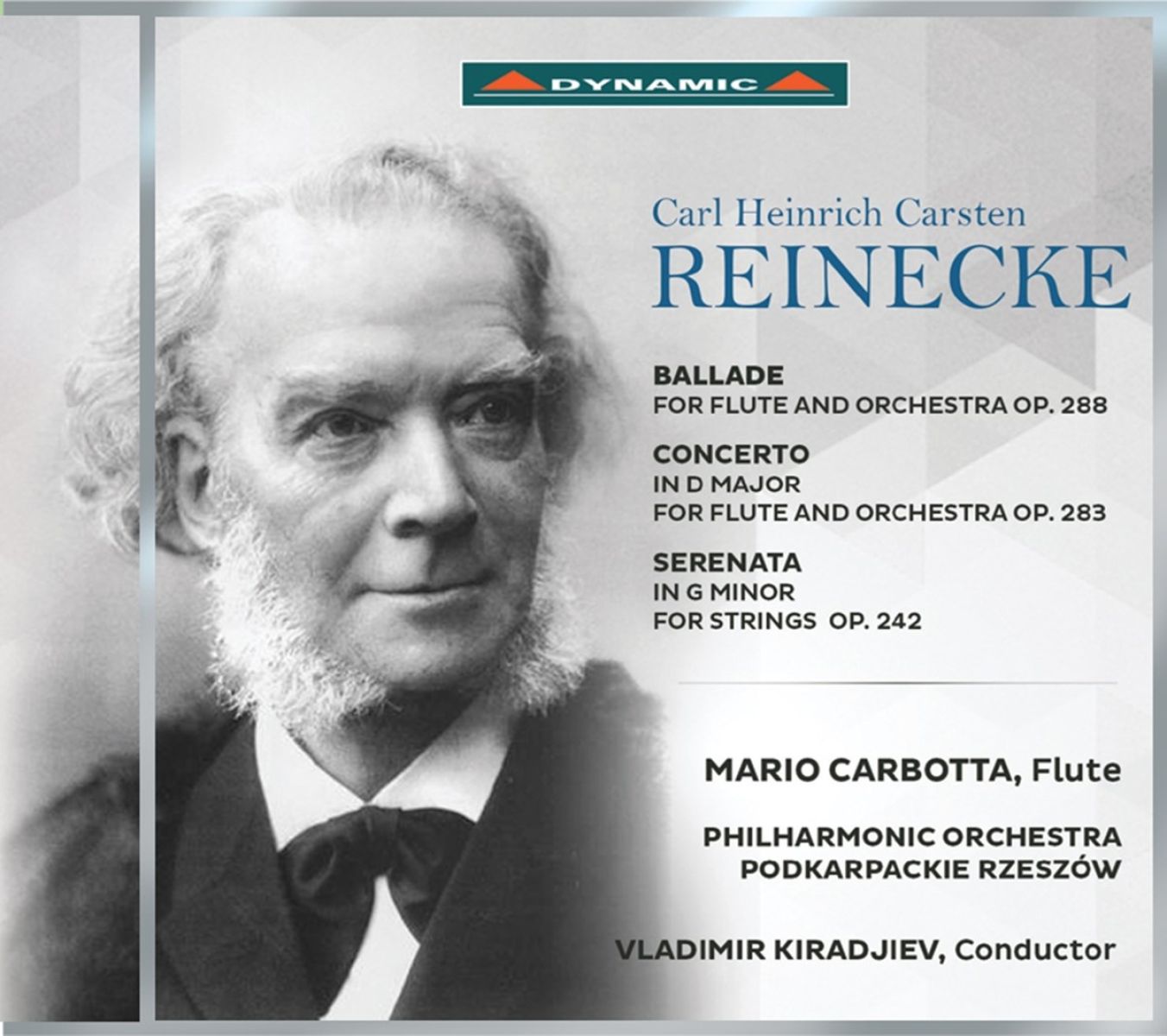 Mario Carbotta, Orkiestra Symfoniczna Filharmonii Podkarpackiej Im. Artura Malawskiego W Rzeszowie, Vladimir Kiradjiev - Reinecke: Ballade | Concerto | Serenade