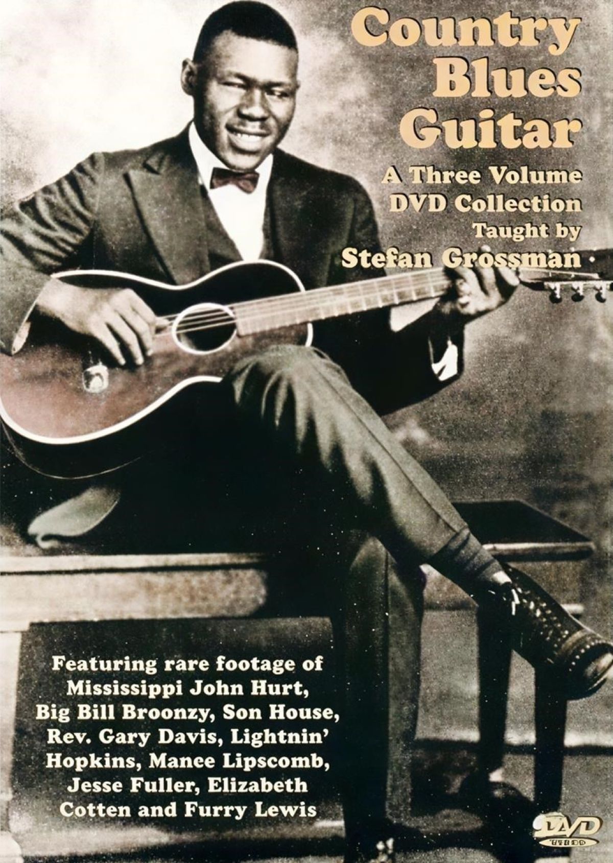 Afbeelding van Stefan Grossman - Country Blues Guitar Taught By Stefan Grossman