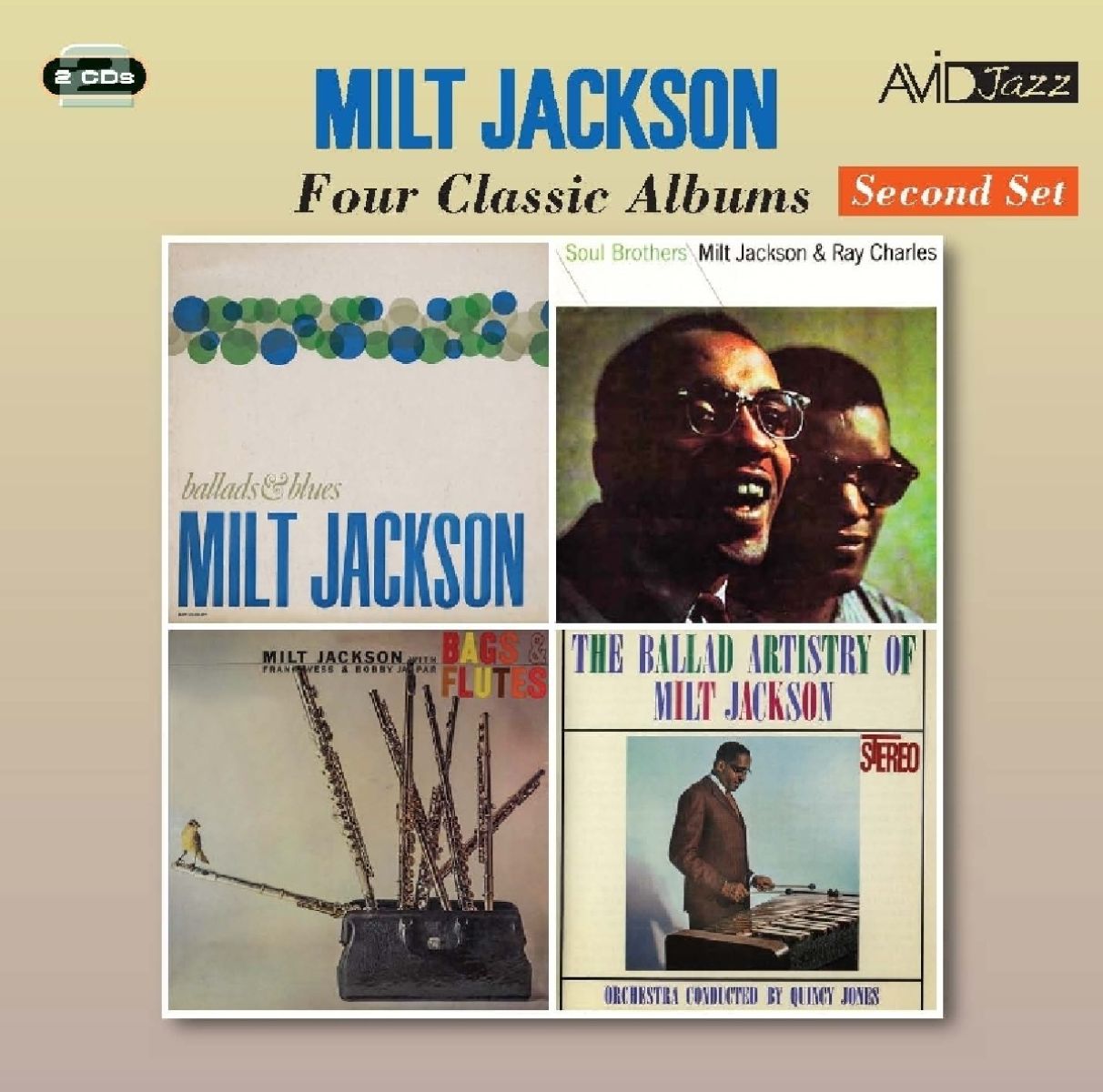 Afbeelding van Milt Jackson - Four Classic Albums