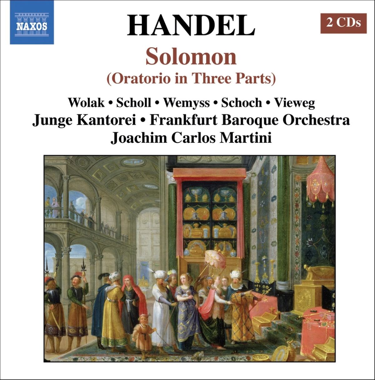 Junge Kantorei, Frankfurt Baroque Orchestra, Joachim Carlos Martini - Händel: Solomon