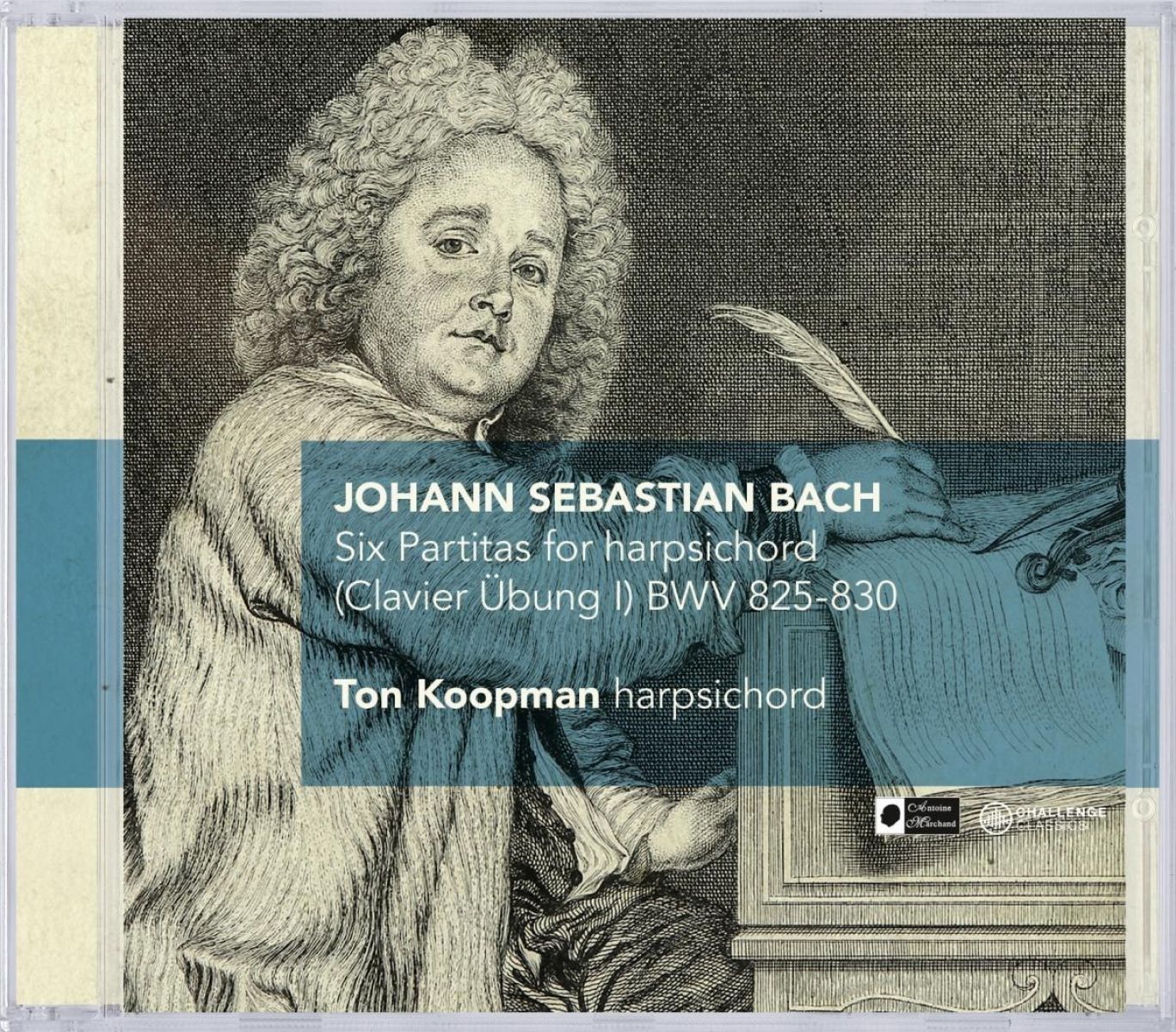 Ton Koopman - J.S. Bach: Six Partitas For Harpsichord (Clavier Übung I) BWV 825-830