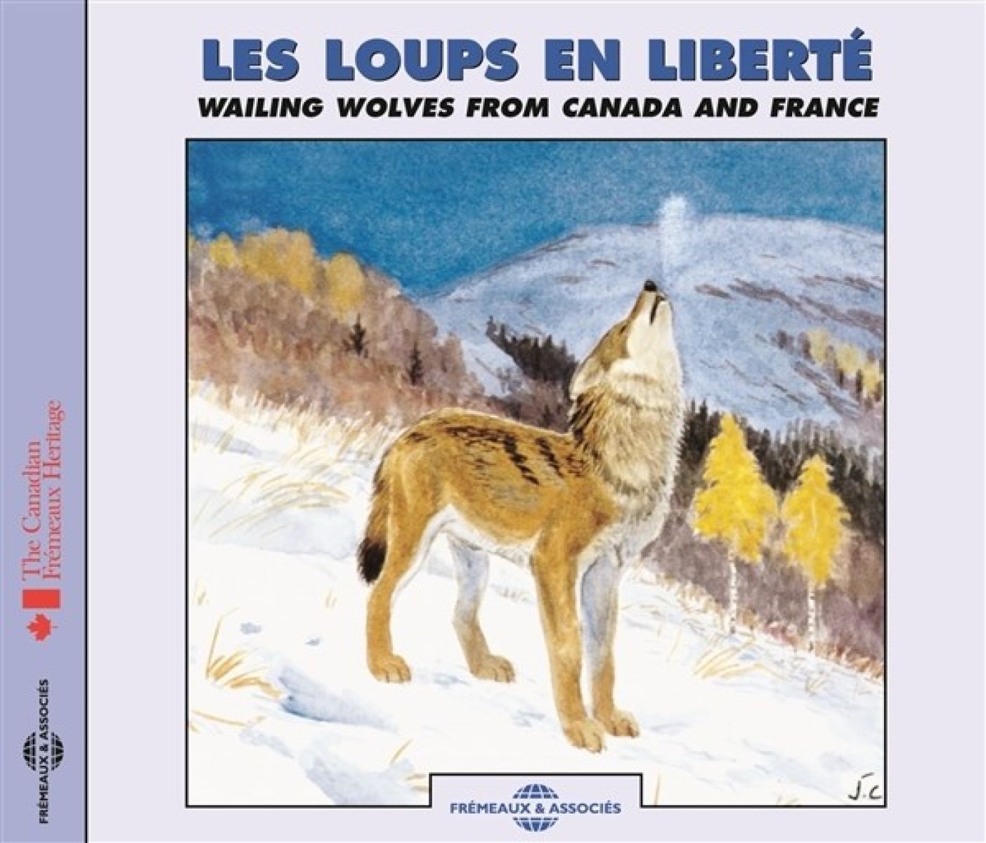 Afbeelding van Sound Effects Wolves - Wailing Wolves From Canada And France