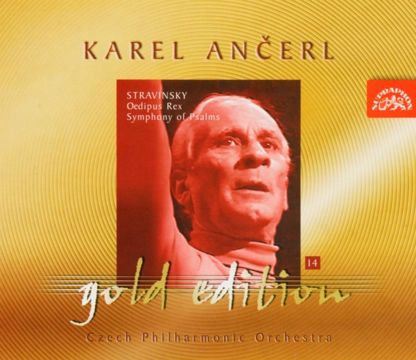 Afbeelding van Czech Philharmonic Orchestra, Karel Ančerl - Stravinsky: Ancerl Gold Edition 14: Oedipus Rex | Sy
