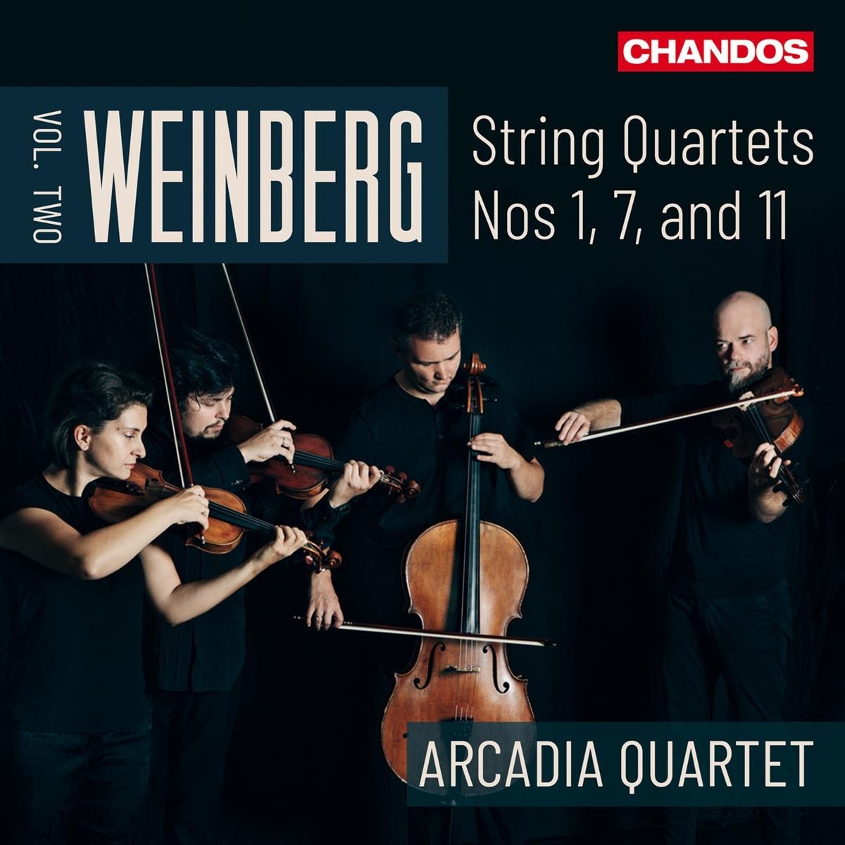 Afbeelding van Arcadia String Quartet - Weinberg: String Quartets Nos.1, 7 & 11 - Volume Two