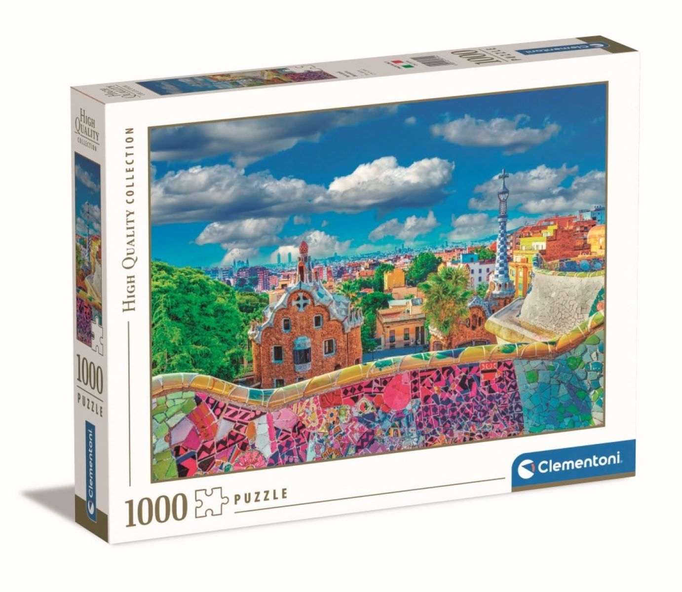 Afbeelding van Barcelona Park Guell HQC (1000 stukjes)