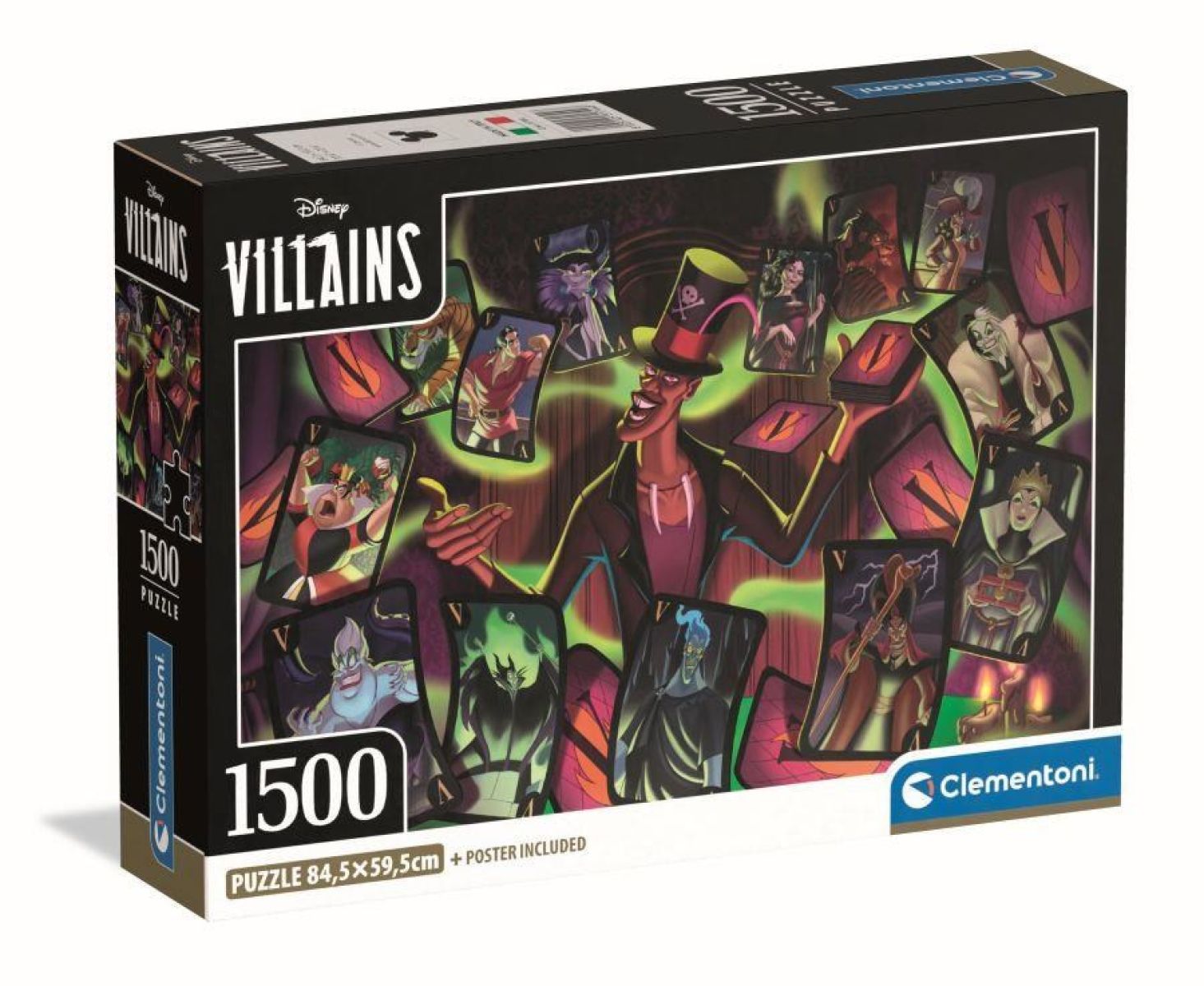 Afbeelding van Disney Villains (Compact Box 1500 stukjes)