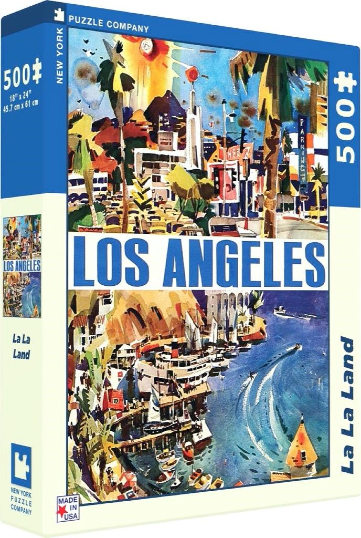 Afbeelding van New York Puzzle Company - LA LA Land (500 stukjes)