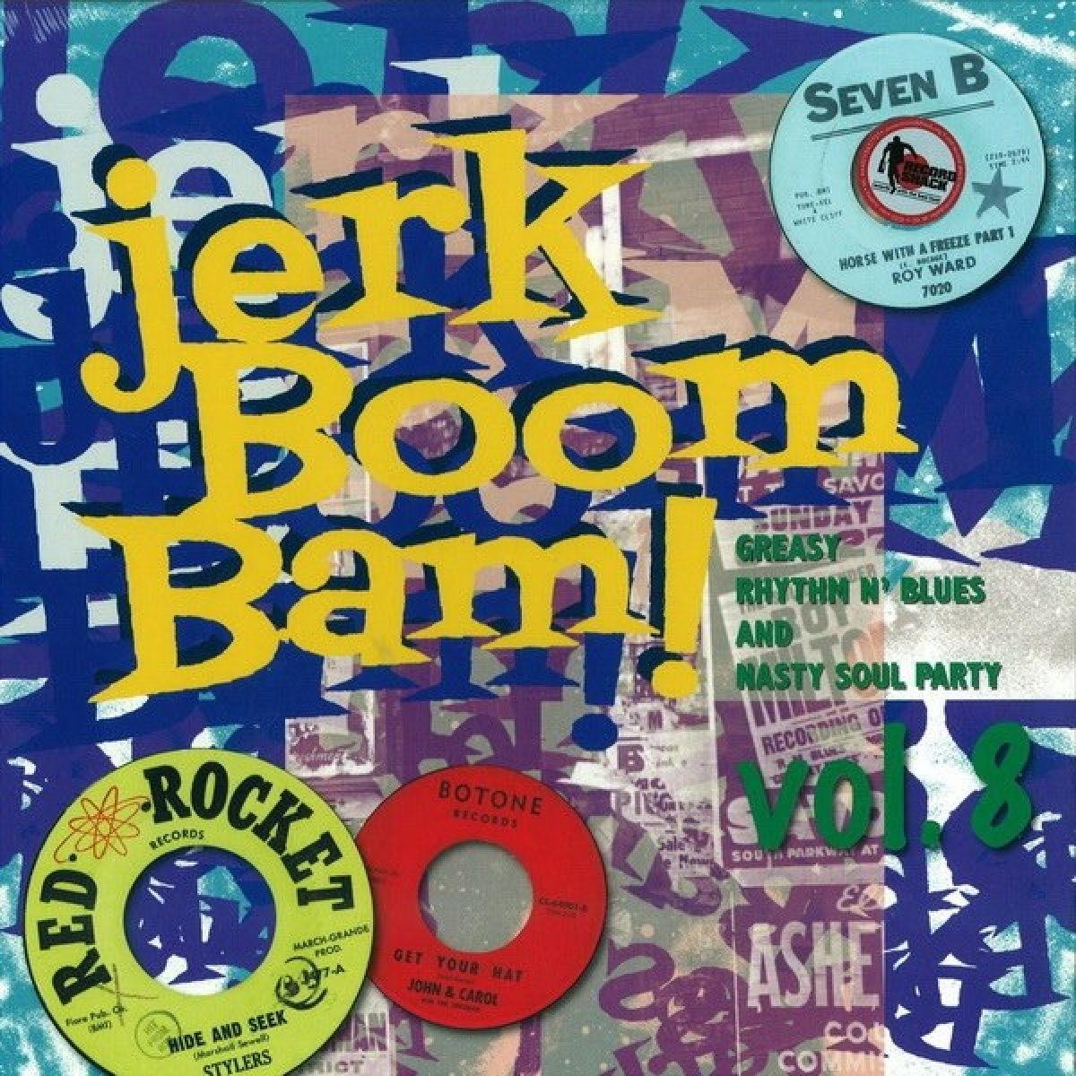 Afbeelding van Various Artists - Jerk! Boom! Bam!, Vol. 08