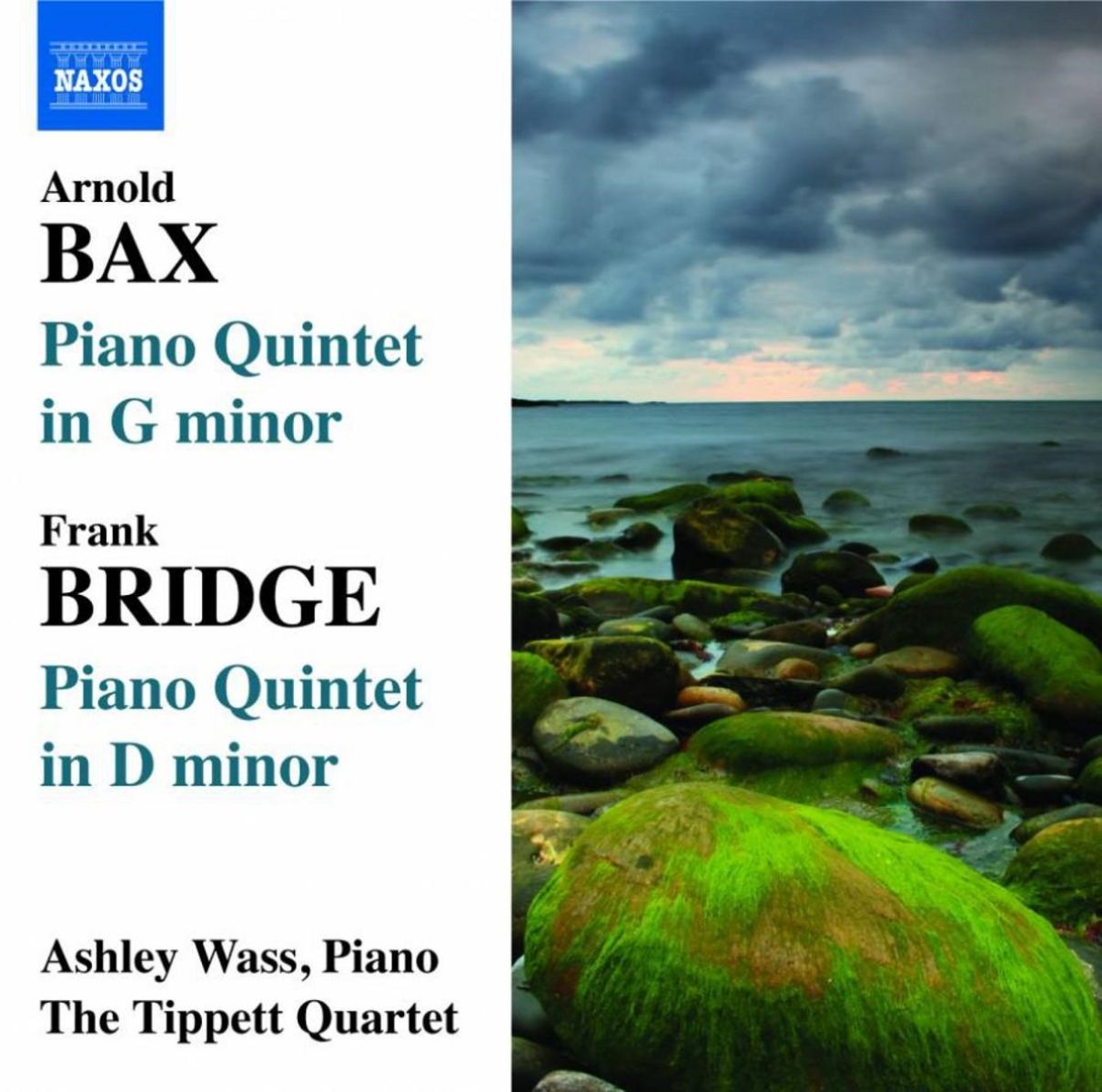 Afbeelding van Ashley Wass, The Tippett Quartet - Bax | Bridge: Piano Quintets