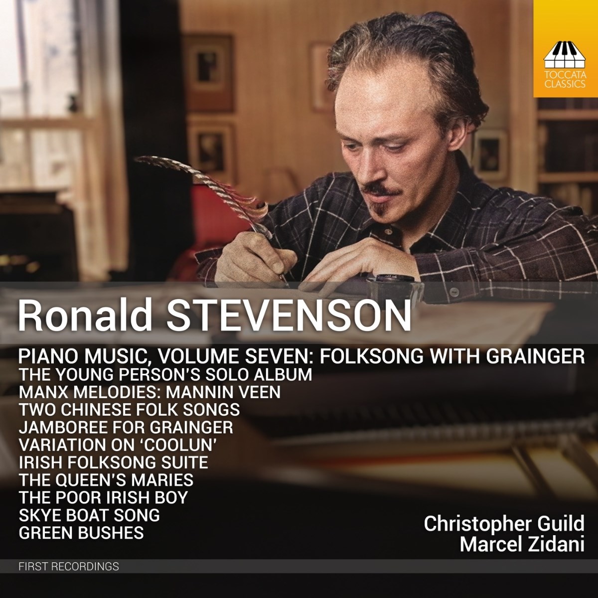 Afbeelding van Christopher Guild & Marcel Zidani - Stevenson: Piano Music, Volume Seven - Folksong With Grainger