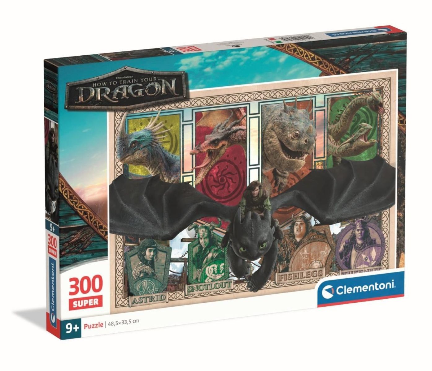 Afbeelding van How To Train Your Dragon (300 stukjes)