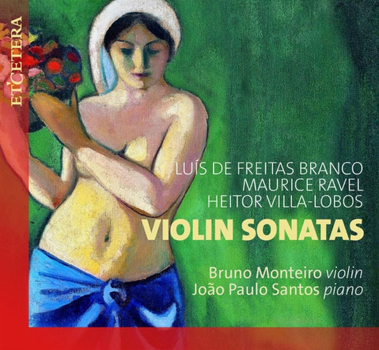 Afbeelding van Bruno Monteiro & João Paulo Santos - Violin Sonatas