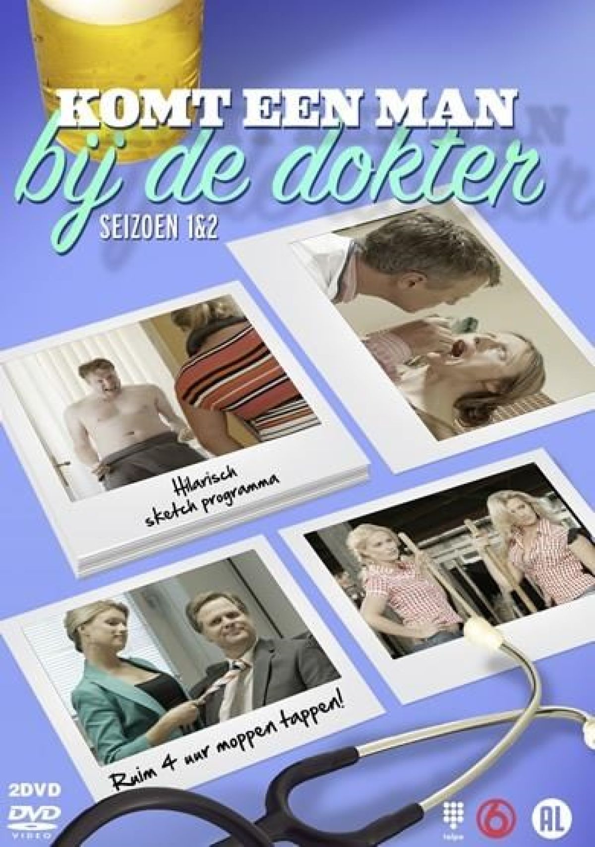 Afbeelding van Komt Een Man Bij De Dokter - Seizoen 1 & 2