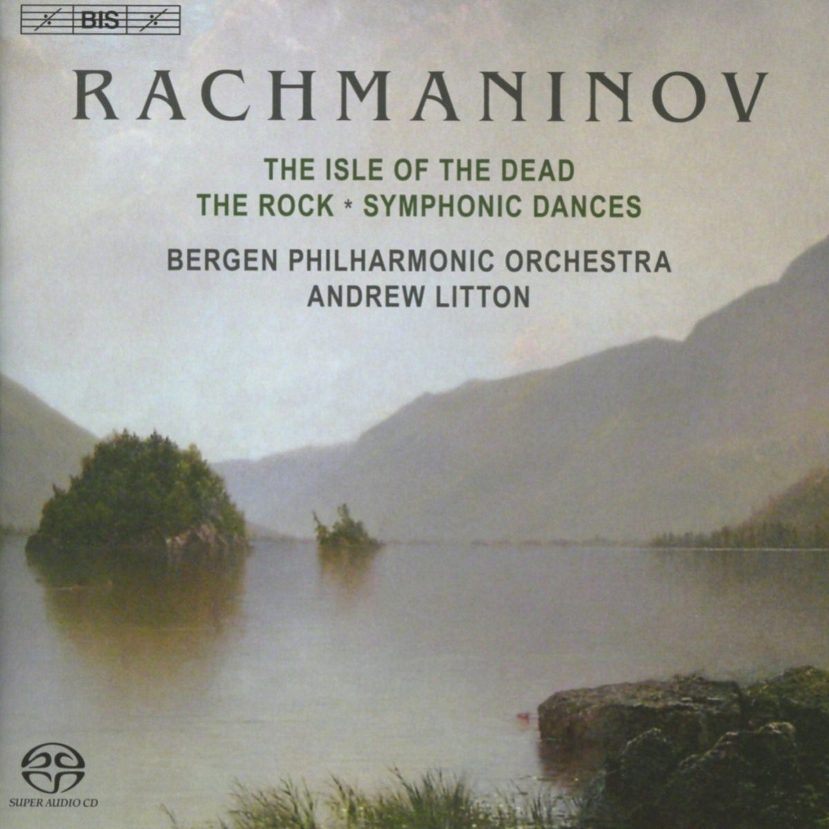 Afbeelding van Bergen Philharmonic Orchestra, Andrew Litton - Rachmaninov: Symphonic Dances/The Isle Of The Dead/The Rock