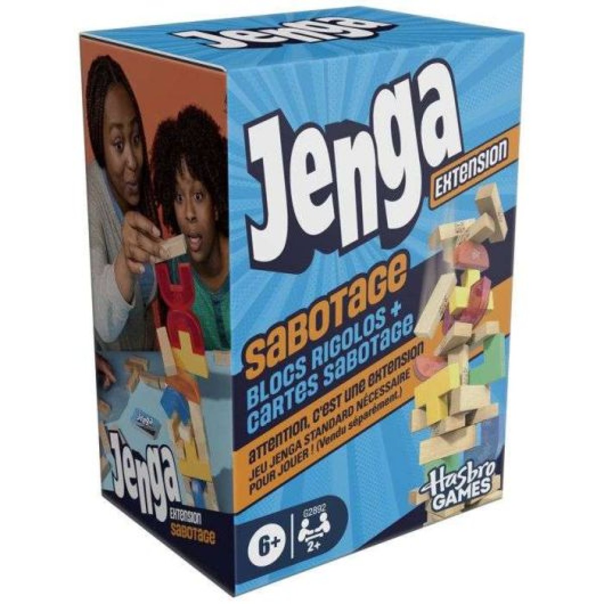 Afbeelding van Jenga - Expansion Downfall (FR)
