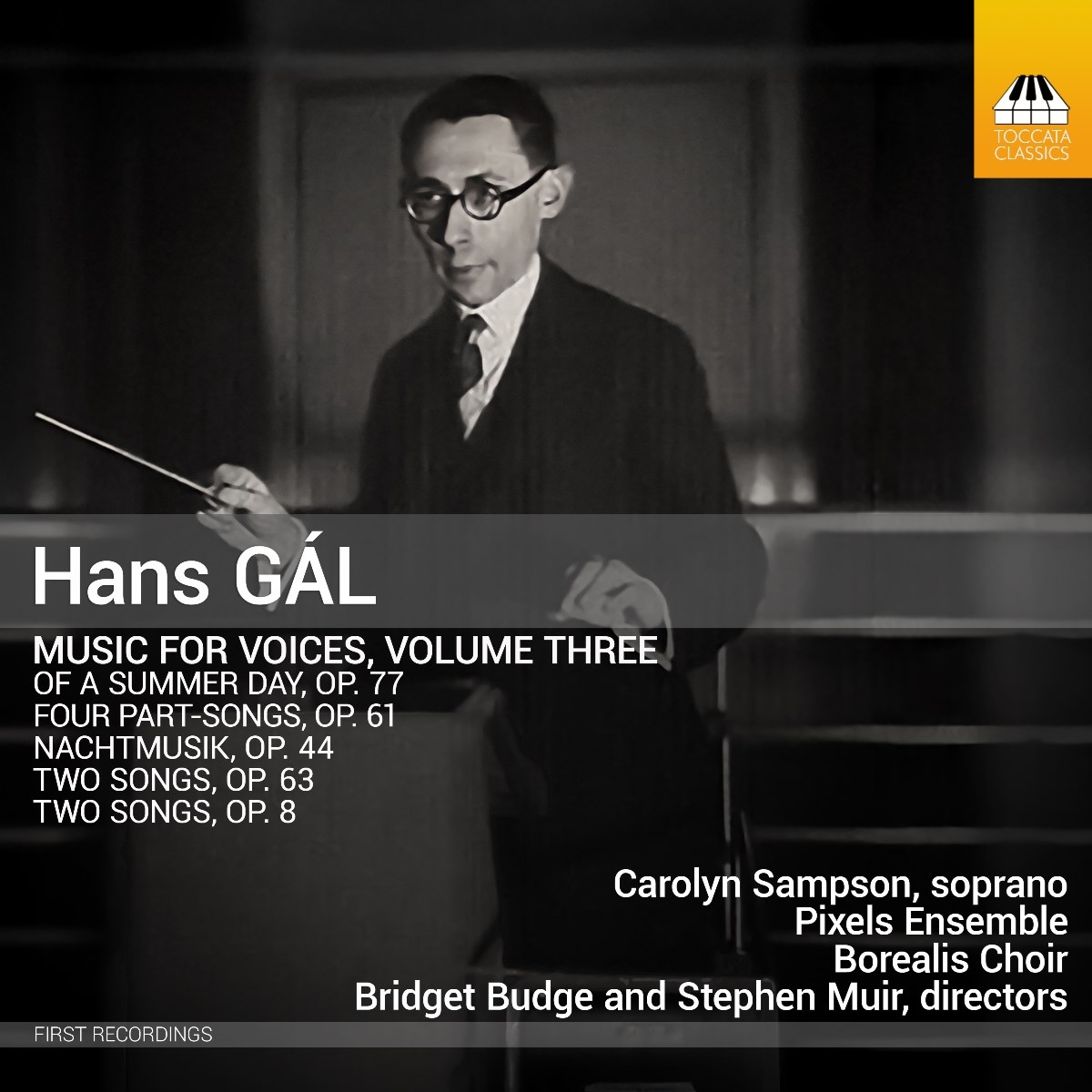 Afbeelding van Carolyn Sampson, Pixels Ensemble, Borealis Choir, Bridget Budge, Stephen Muir - Gal: Music For Voices, Volume Three