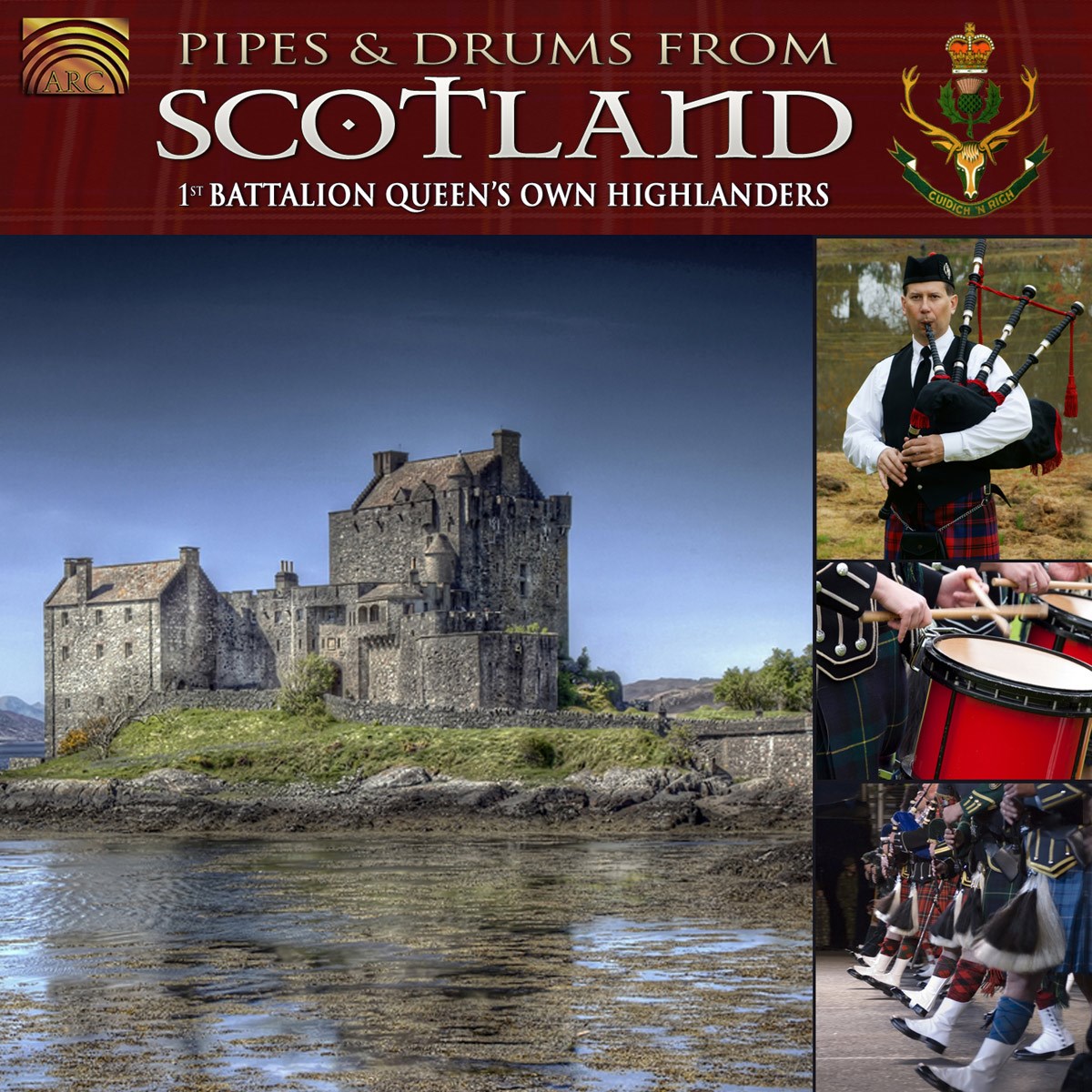 Afbeelding van The Queen's Own Highlanders - Pipes & Drums From Scotland