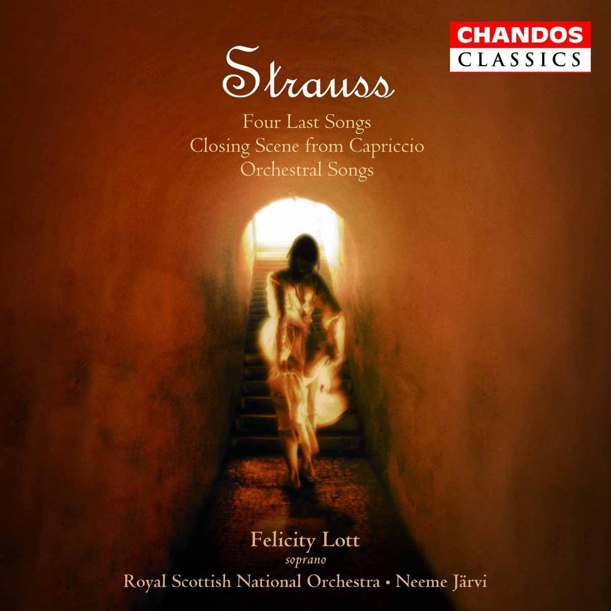Afbeelding van Dame Felicity Lott, Royal Scottish National Orchestra, Neeme Järvi - Strauss: Four Last Songs
