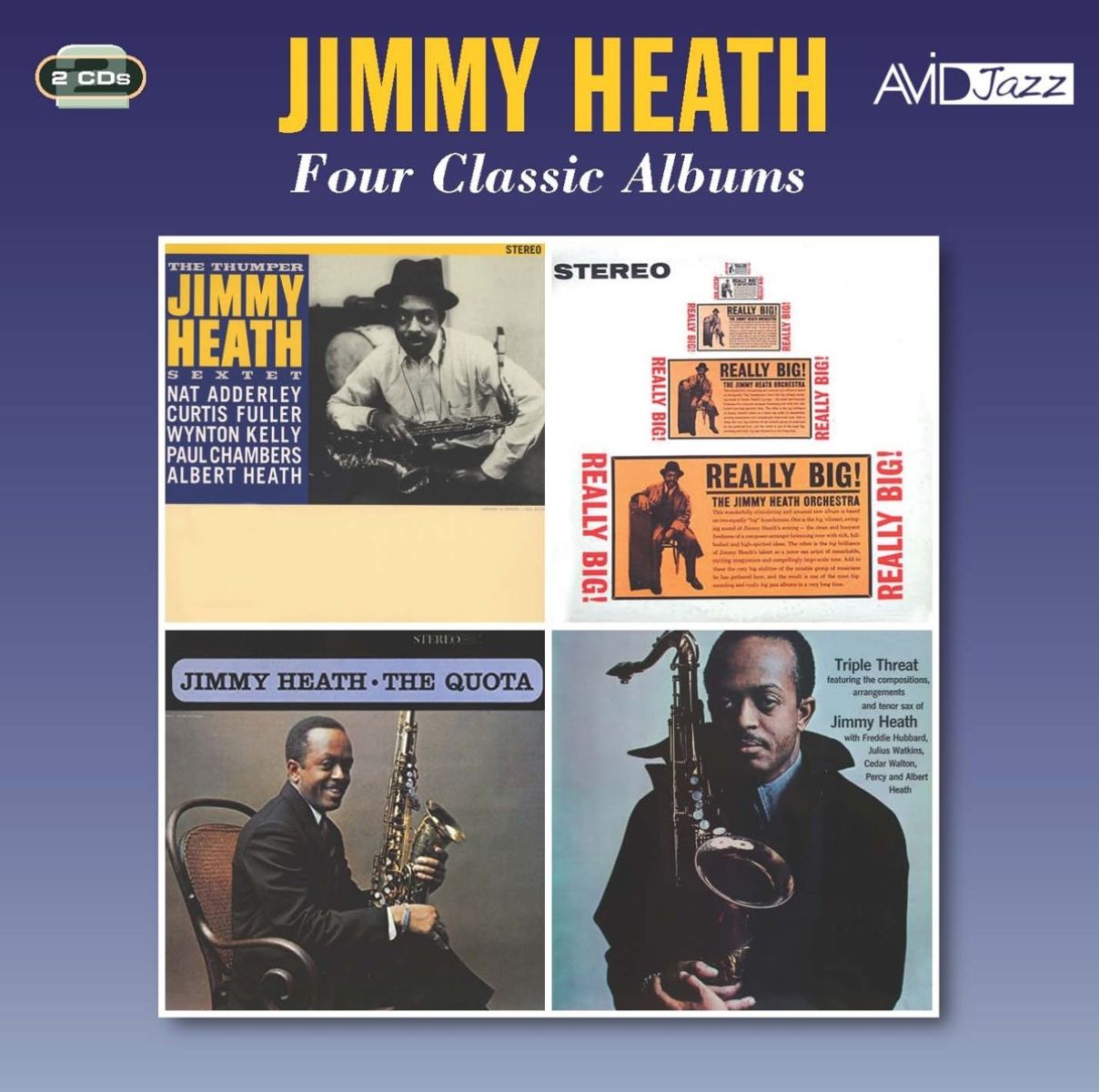 Afbeelding van Jimmy Heath - Four Classic Albums