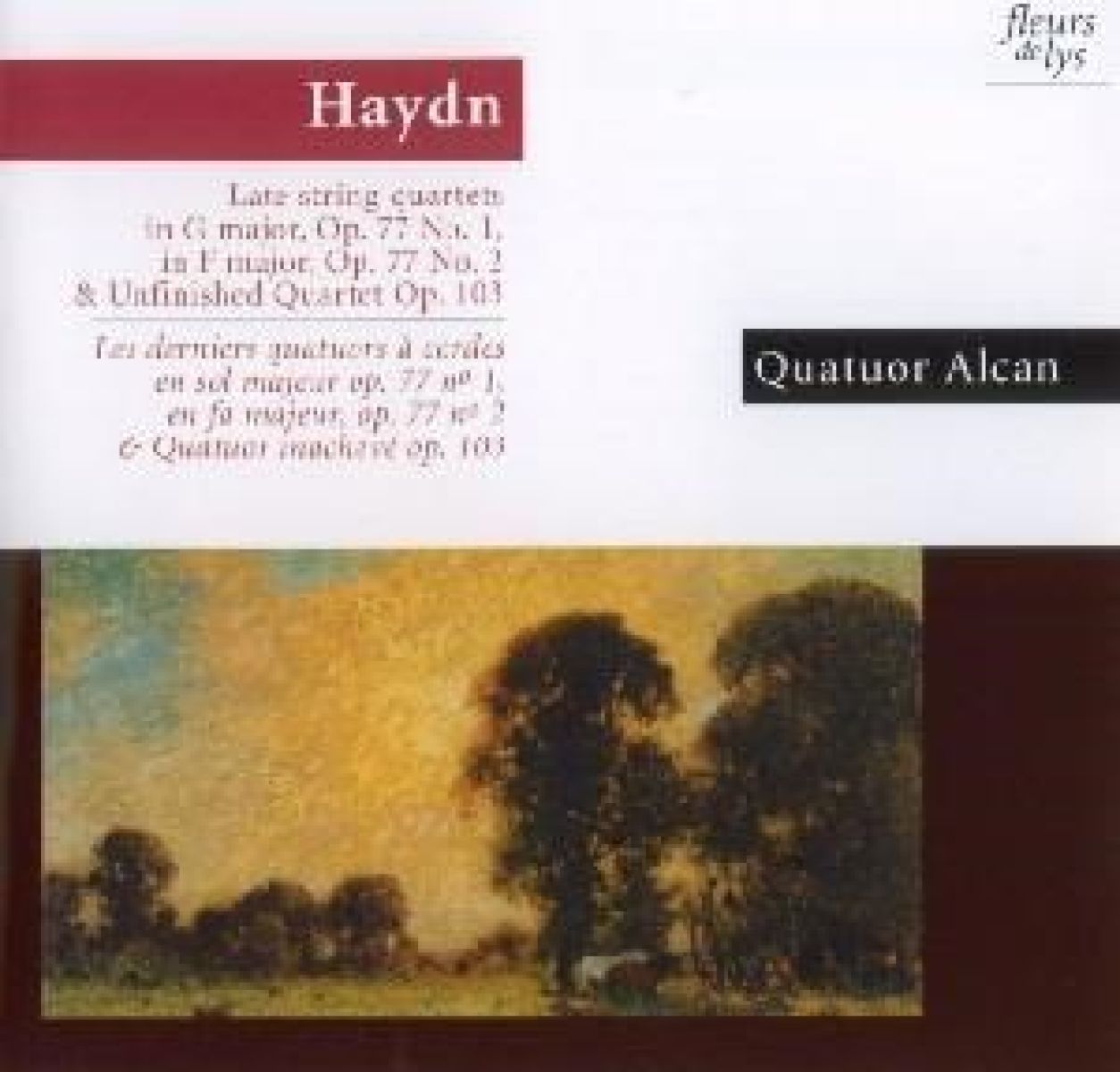 Afbeelding van Quatuor Alcan - Haydn: Les Derniers Quatuors A Cordes: En