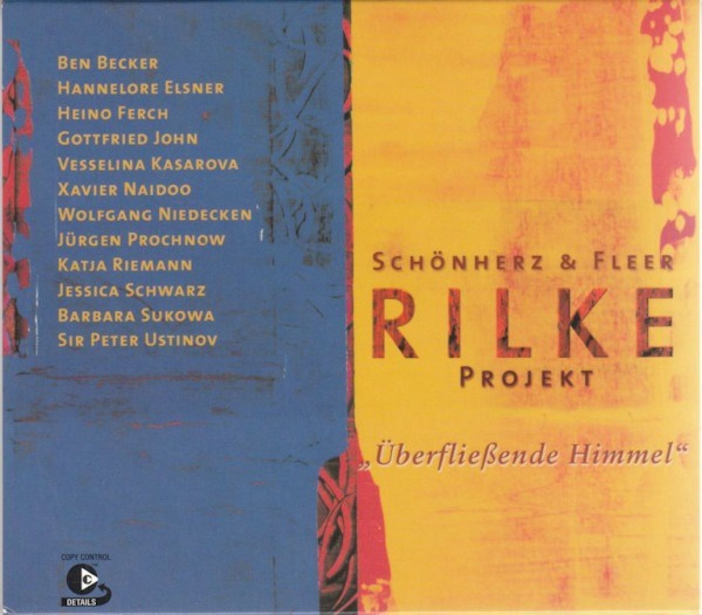 Afbeelding van Schönherz & Fleer's Rilke Projekt - Rilke Projekt „Überfließende Himmel"