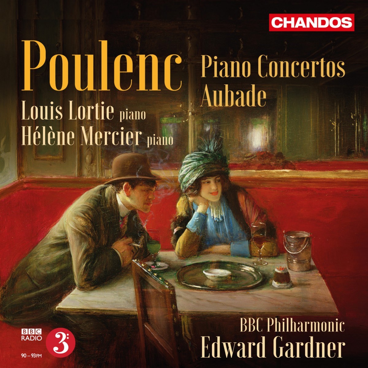 Louis Lortie, Hélène Mercier, Edward Gardner, BBC Philharmonic - Poulenc: Piano Concertos | Aubade