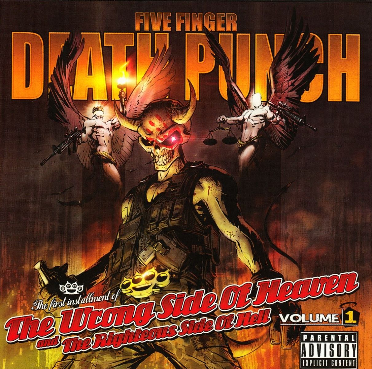 Afbeelding van Five Finger Death Punch - The Wrong Side Of Heaven And The Righteous Side Of Hell, Volume 1